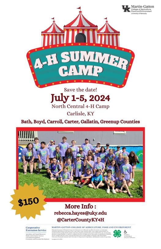 2024 4-H summer camp